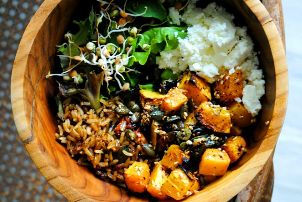 Cozy mexican winter bowl